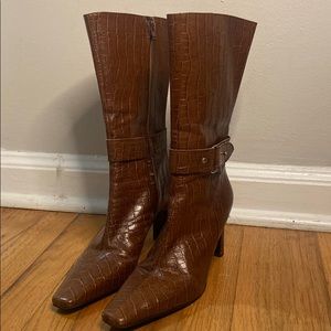 Gianni Bini Leather Boots